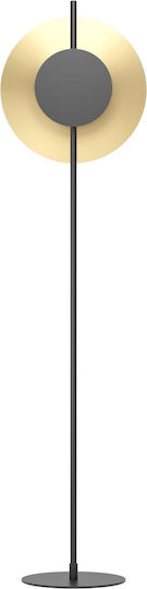 Eglo LED Φωτιστικό Δαπέδου Υ150xΜ38εκ. με Θερμό Λευκό Φως 1300lm Μαύρο