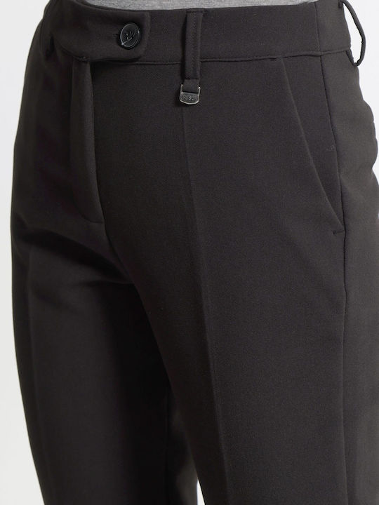 Dama Tesatura Pantaloni Black