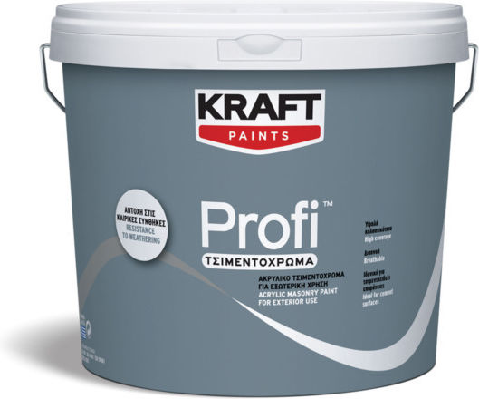 Kraft Profi Τσιμεντόχρωμα Γκρι 750ml