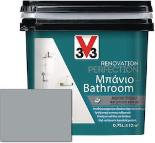V33 Renovation Perfection Bathroom Цвят Сив Сиво делфин 750мл
