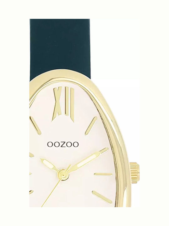 Oozoo Women'S Watch 31mm Battery With Blue Leather Strap