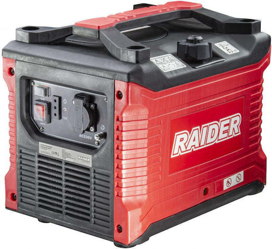 Raider RD-GG11 Тиха Генератор Куфар Inverter Бензин (четиритактов) Четиритактов с Миза и Максимална Мощност 1kVA