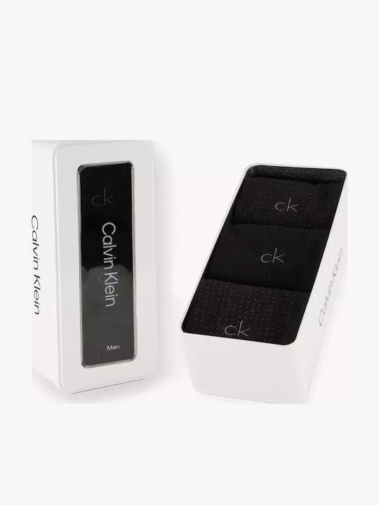 Calvin Klein Ανδρικές Κάλτσες Μαύρες 3Pack