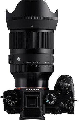 Sigma Kameraobjektiv 35mm f/1.2 DG II Art Festbrennweite für Sony E Mount Black