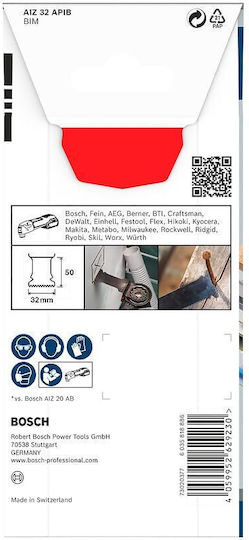 Bosch Pro Aiz 32 Apib Multitool Blade 32 x 50 mm 2608669066