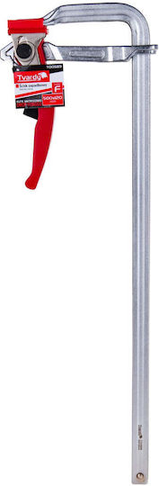 F-type Ratchet Woodworking Clamp 500 X 120 Mm Tvardy T00589