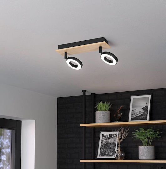 Eglo LED Warm White Spot in Brown Color Eglo LED Warm White Spot in Brown Color
