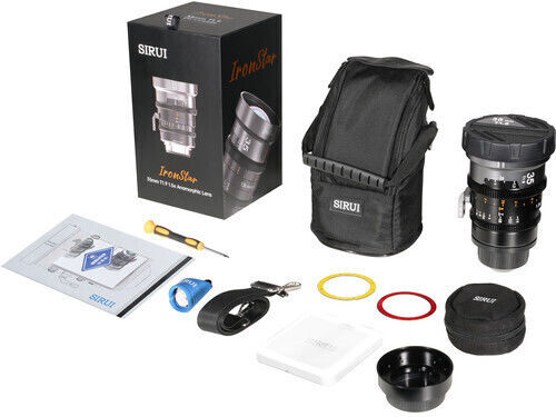 Sigma Voller Rahmen Kameraobjektiv IronStar 35mm T1.9 Anamorphic 1.5x Festbrennweite für Arri PL Mount Black