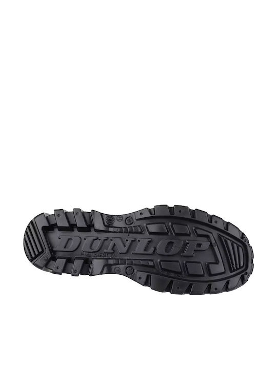 Dunlop Dee Calf Arbeitssicherheitsstiefel Schienbein Schwarz