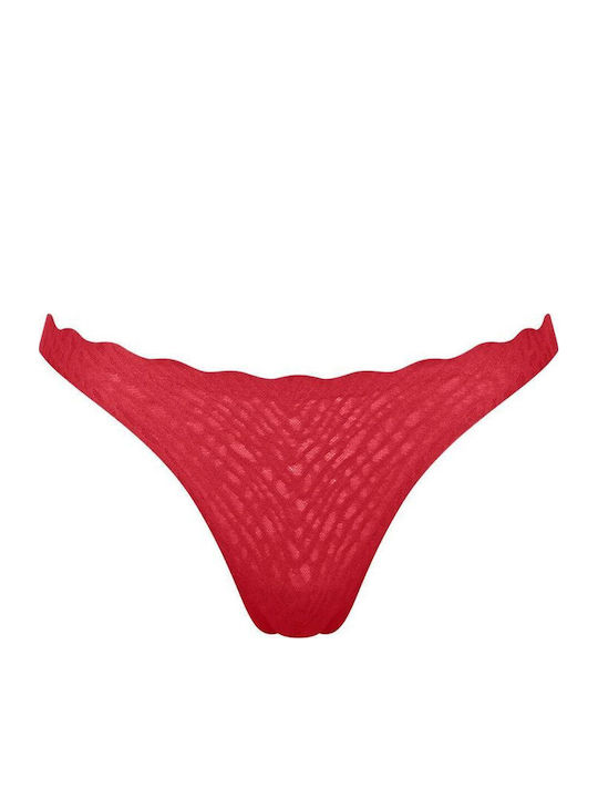 Feel Bliss Femeie Șir de caractere fără cusături Red