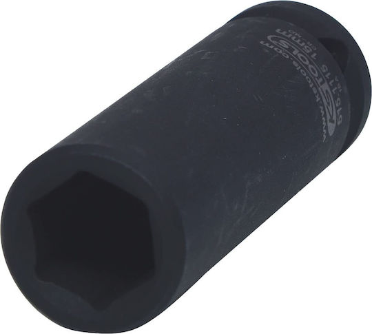 Ks Tools Καρυδάκι Μακρύ με Καρέ Υποδοχής 1/2" Διάμετρος 15mm