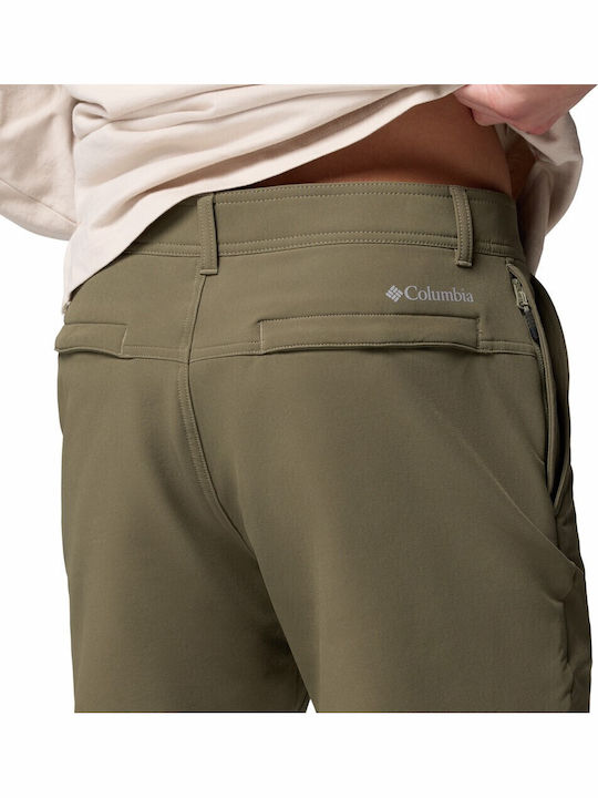 Pant Trousers Elastic Khaki