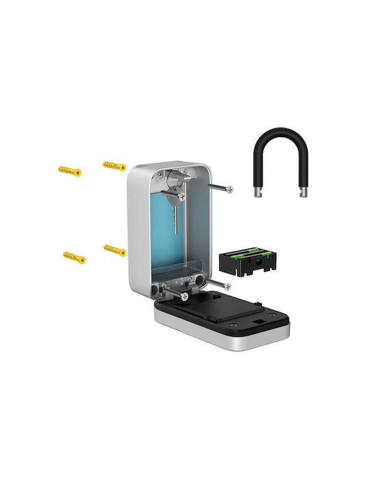 Ttlock Smart Wall-Mounted Combination Key Holder with Keyboard