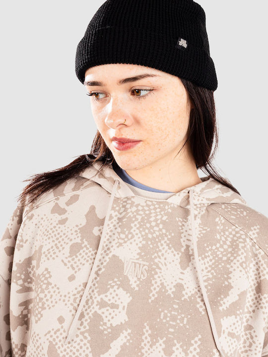 Women's Sweatshirt Hooded Beige