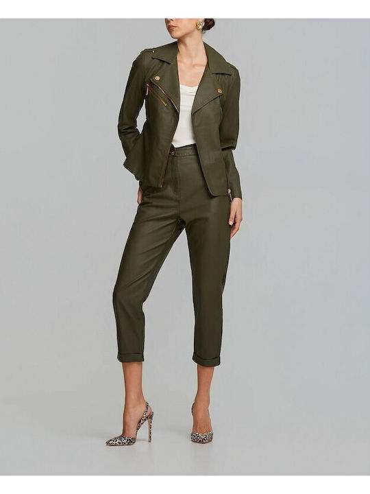 Women's Lifestyle Jacket for Winter Khaki