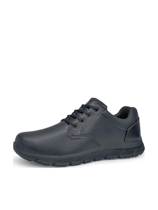 Shoes For Crews Saloon Ii Scăzut de Lucru Black OB cu Certificare SRC