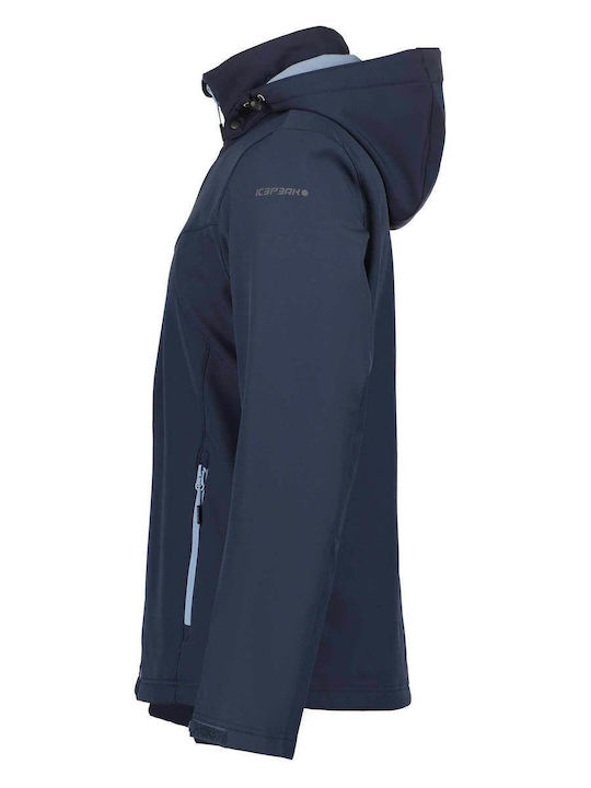 Brimfield Geacă De Iarnă Softshell Impermeabilă Și Cu Protecție Împotriva Vântului Albastru Marin