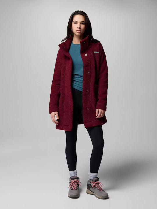 Panorama Women's Bordeaux Coat