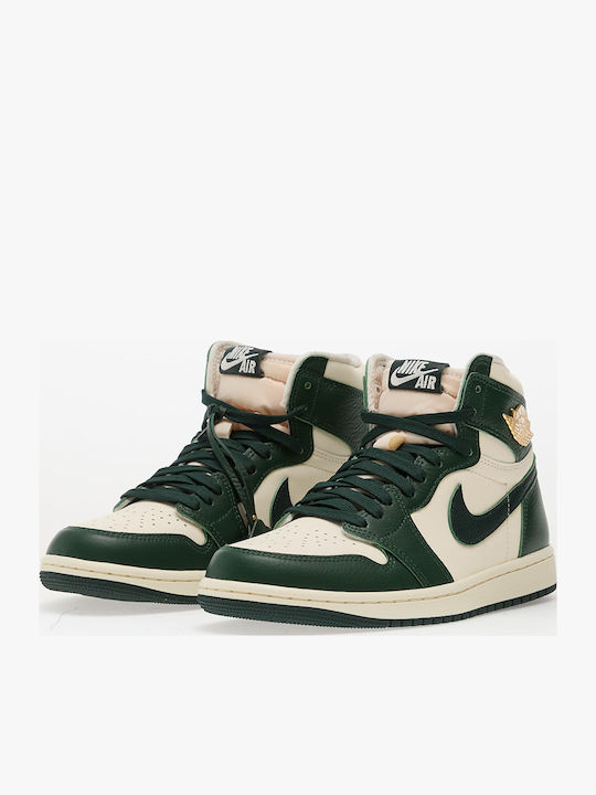 Air  1 Retro High Og Damen Stiefel Grün