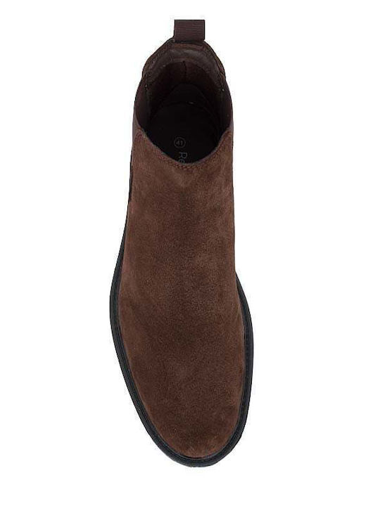 Leather Brown Men's Boots