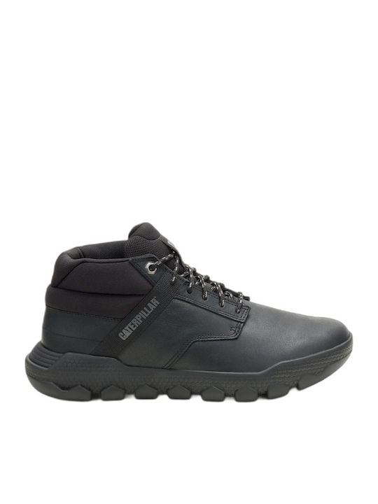 Leather Black Men's Boots