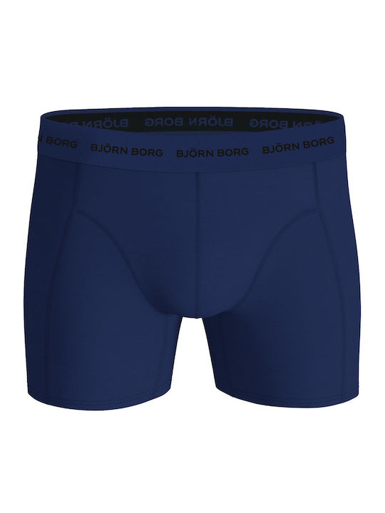 Men's Boxers Blue with Patterns 3Pack