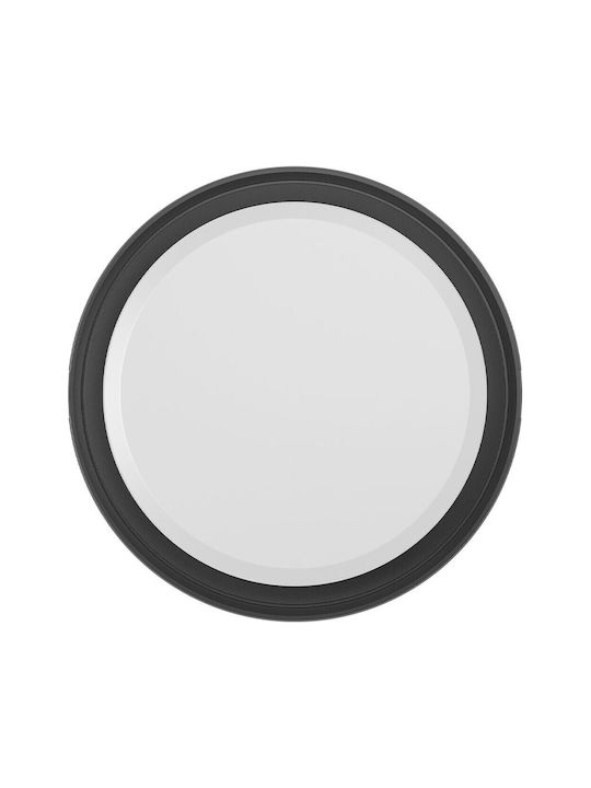 Braytron Стенна Външна Костенурка LED IP65 18W с Регулируемо бяло Светлина 22.2x22.2x4.8εκ.