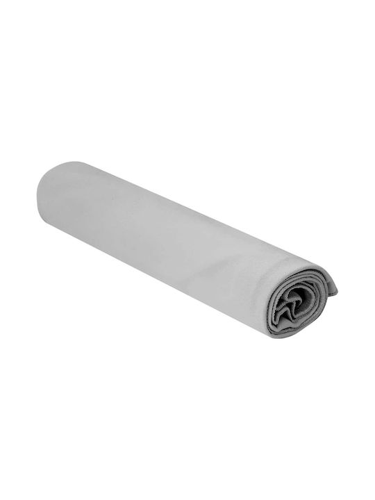 vidaXL Πετσέτα Γυμναστηρίου Γκρι 100x50cm