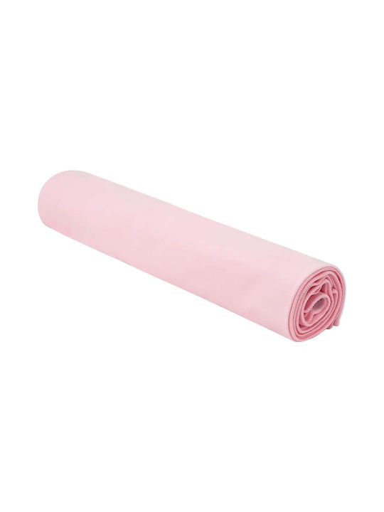 vidaXL Prosoape de sală de sport Roz 140x70cm