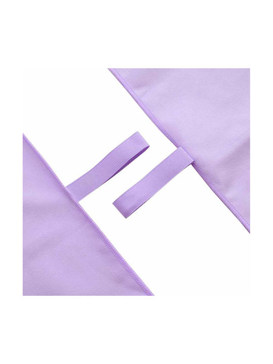 vidaXL Purple Gym Towel 140x70cm
