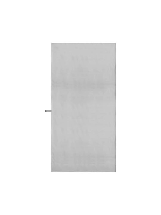 vidaXL Πετσέτα Γυμναστηρίου Γκρι 140x70cm