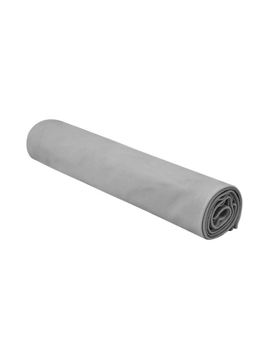 vidaXL Πετσέτα Γυμναστηρίου Γκρι 140x70cm