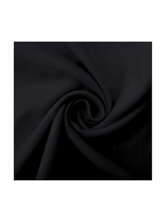 vidaXL Black Gym Towel 140x70cm