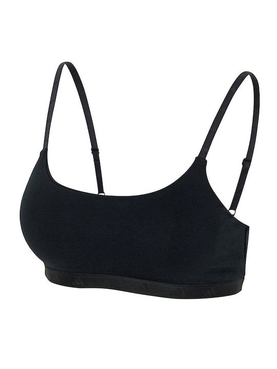 Performance Women's Sports Bra without Padding Black