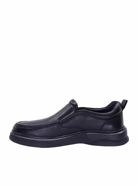 Poinc Men's Moccasins Black