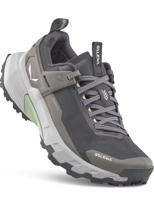 Salewa Pedroc 2 Powertex Γυναικεία Ορειβατικά Παπούτσια Αδιάβροχα Γκρι