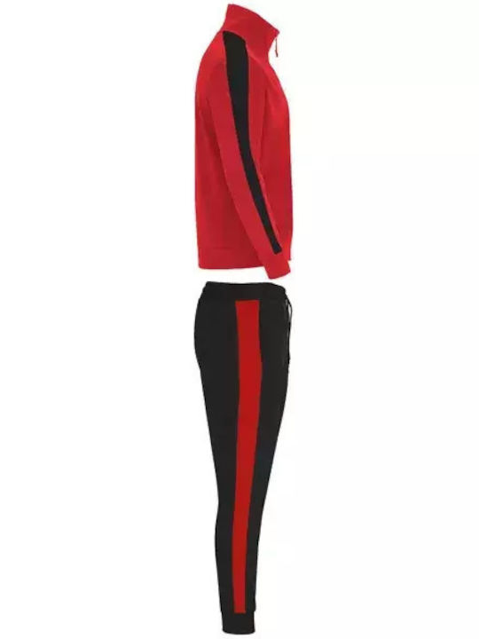 Roly Men's Promotional T-Shirt Red/Black