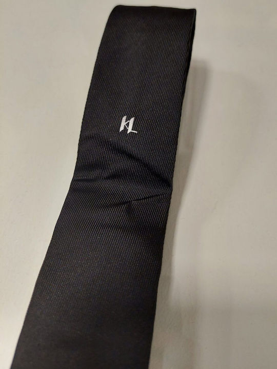 Karl Lagerfeld Herren Krawatte in Schwarz Farbe