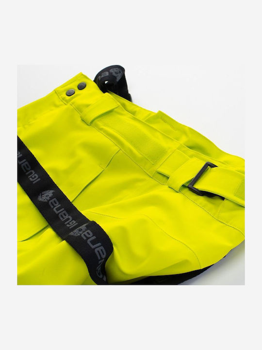 Iguana 92800621865 Men's Trousers for Ski & Snowboard Yellow
