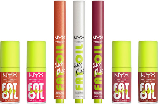 NYX Professional Makeup Gingerbaddie Land Makeup Set for the Lips 7pcs