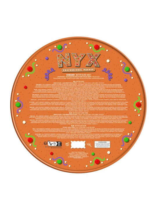 NYX Professional Makeup Gingerbaddie Land Сет за грим за лицето Устни 10бр
