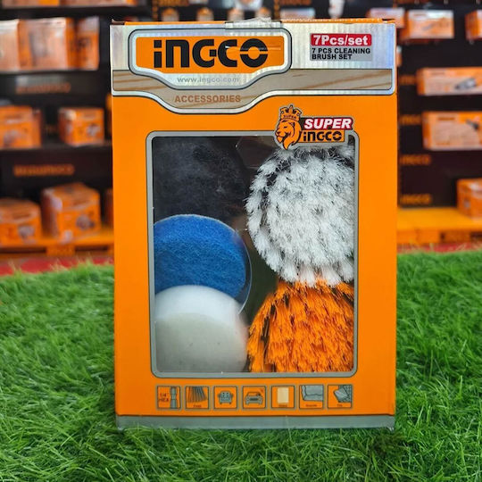 Ingco WCB0701 Perie Burghiu Set de 7buc