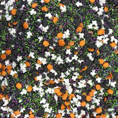 Sprinklicious Γυαλιστερό Halloween Τρομακτικομίξ 80γρ E171 Free