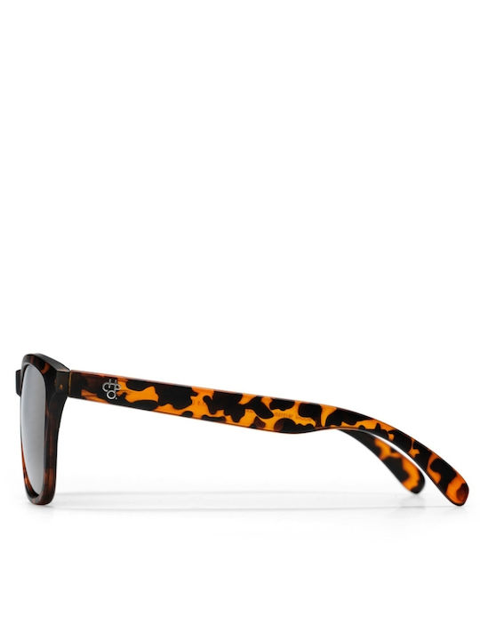 Chpo Bodhi Men's Sunglasses with Brown Plastic Frame and Brown Lens