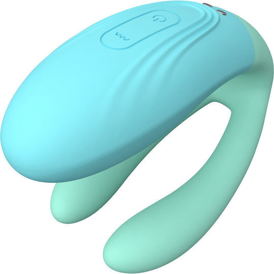 Party Color Toys Δονητής για Ζευγάρια Πράσινος