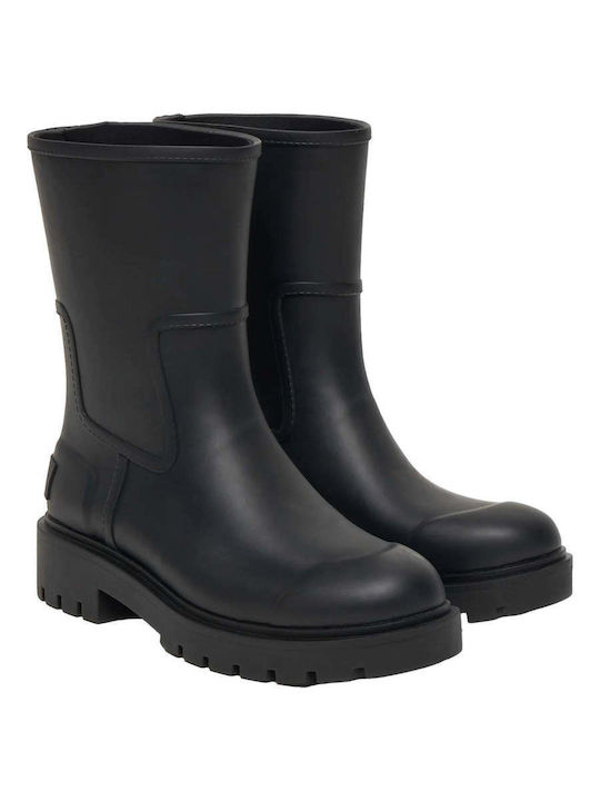 Damentaschen Sicherheitsgummistiefel Calvin Klein Mid Rainboot Gummi Beige