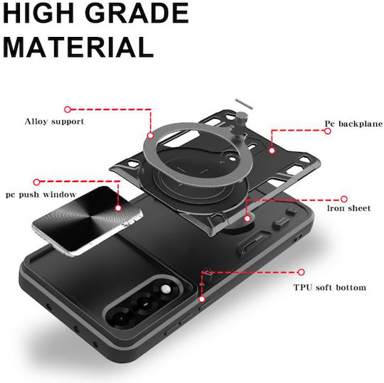Techsuit Camguard Pro Back Cover Silicone Black (OnePlus Nord 5)