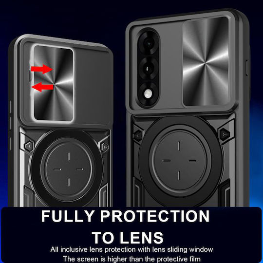 Techsuit Camguard Pro Back Cover Silicone Black (OnePlus Nord 5)