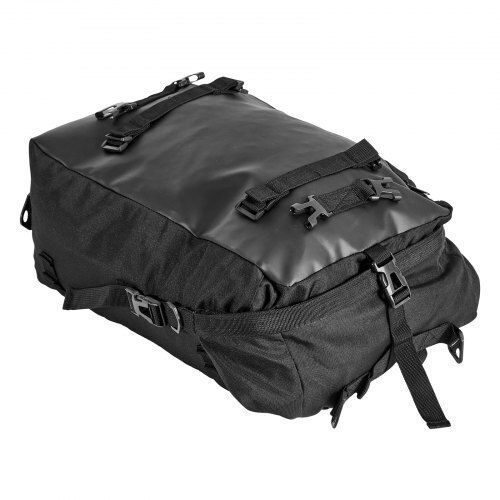 Vevor Waterproof Motorcycle Tail Bag 30lt Black