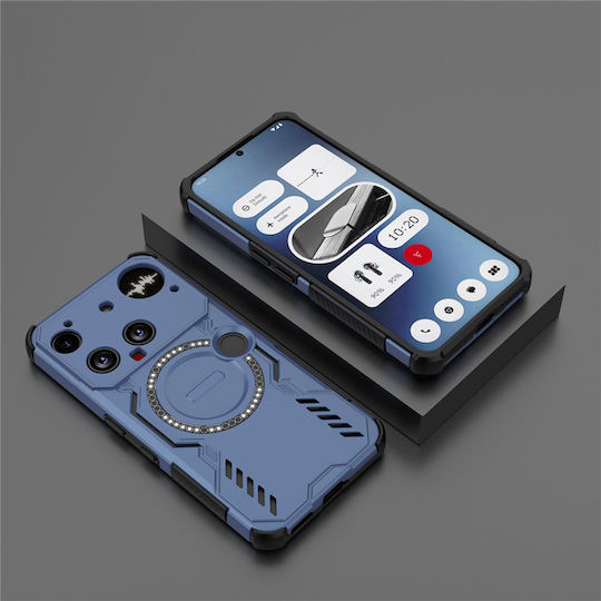 Techsuit Umschlag Rückseite Kunststoff Blau (Nothing Phone (3))